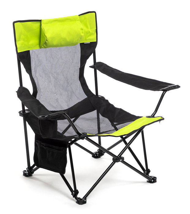 Kampfort Innova Silla Tumbona Plegable Para Camping, Silla Reclinable Plegable y Portátil