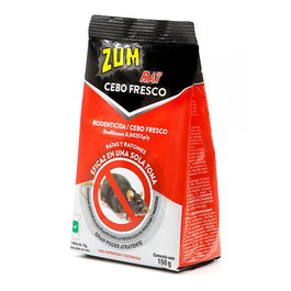Zum Cebo Rodenticida Fresco 150g Ratas Ratones