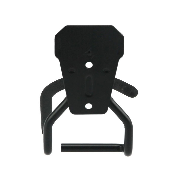 Apoyo para bicicleta maclean soporte de pared para bicicleta gancho de almacenamiento de acero vertical 20kg garaje "