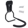 Apoyo para bicicleta maclean soporte de pared para bicicleta gancho de almacenamiento de acero vertical 20kg garaje "