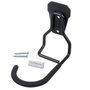 Apoyo para bicicleta maclean soporte de pared para bicicleta gancho de almacenamiento de acero vertical 20kg garaje "