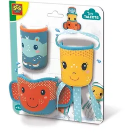 Ses Creative Tazas de Baño de Neopreno Apilables para Verter y Jugar en el Agua
