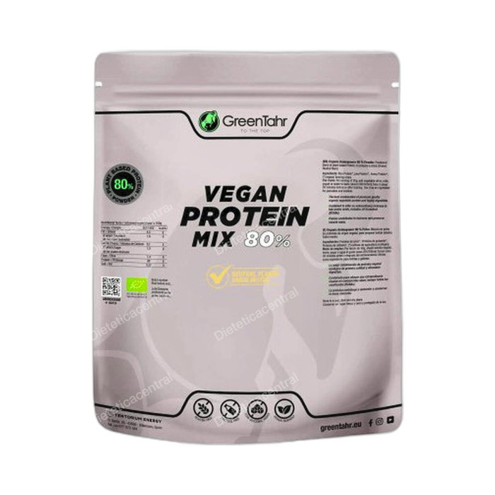 GREENTAHR Vegan Protein Mix 80% Sabor Neutro 750g Eco