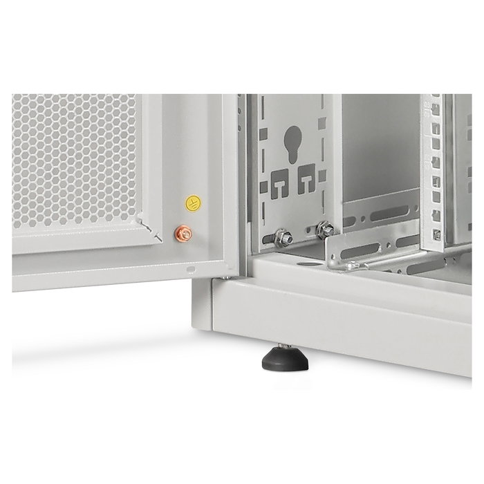 Digitus Armario para Servidor Unique Server-N 42HE, Rack Independiente 42U, Capacidad 1200 kg, 2053x800x1200 mm, Gris, Incluye Gestión de Cables y Patas Ajustables