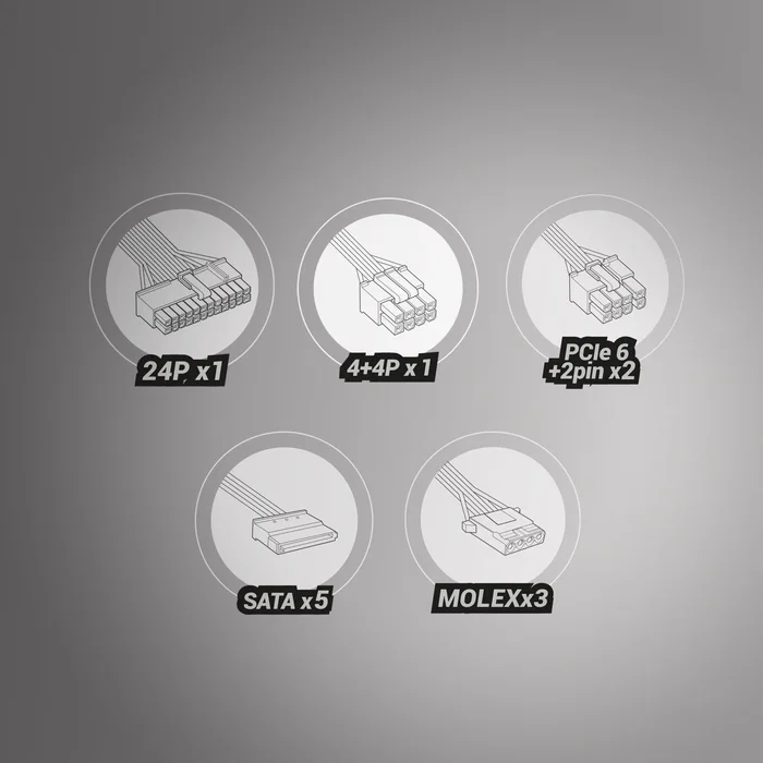 Tacens Radix VII AG 600M 600W 80 PLUS Silver Modular