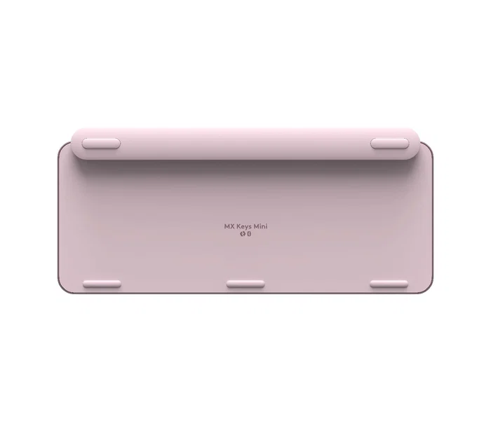 Logitech MX Keys Mini 920,010481 - Teclado Inalámbrico RF + Bluetooth, Formato Mini, QWERTZ Alemán, Retroiluminación LED, Color Rosa - Para Oficina, Windows, macOS, Linux