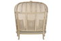 DKD Home Decor Sillón de Madera y Enea en Verde Claro y Natural