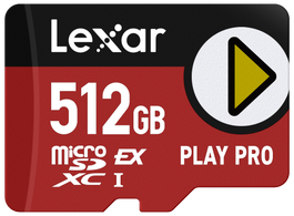 Lexar PLAY PRO microSDXC 512 GB UHS-I