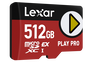 Lexar LMSXPS0512G-BNNNG microSDXC 512 GB U3 V30 Tarjeta de Memoria