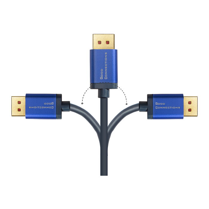 GoodConnections Cable SmartFLEX DP1.4 azul 0,5m