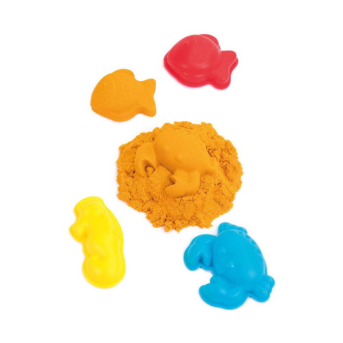 Milán Arena Cinética Magic Sand Kit con Moldes para Niños y Niñas a partir de 18 Meses, Nunca se Seca, 453g