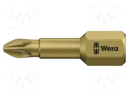 WERA Punta de destornillador Pozidriv® PZ1, 25 mm
