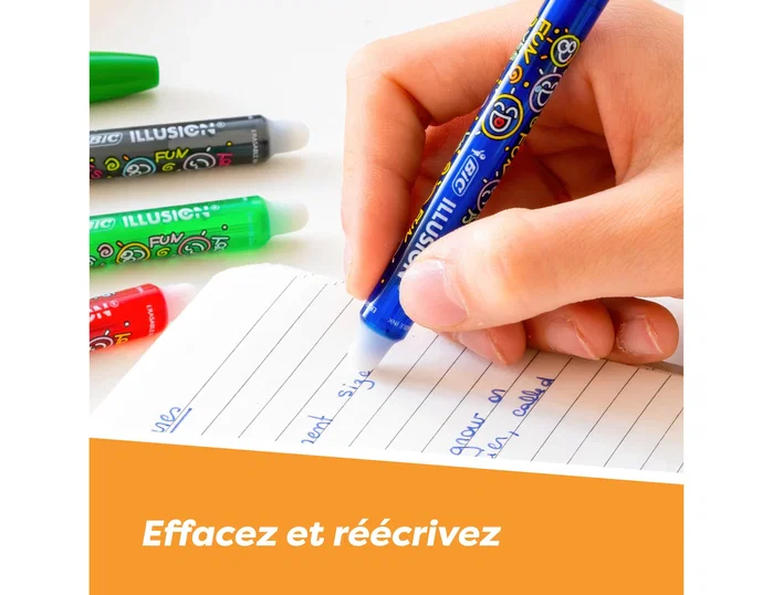 Bic Gelocity Illusion Bolígrafo Borrable Verde 0,7 mm