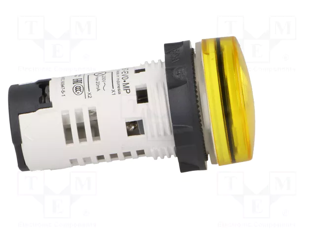 SCHNEIDER ELECTRIC Lámpara de control Harmony XB7 LED Amarilla 230V SCHNEIDER ELECTRIC Lámpara de control Harmony XB7 LED Amarilla 230V