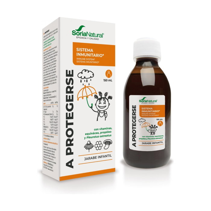 Soria Natural A Protegerse Jarabe Infantil 150ml Soria Natural A Protegerse Jarabe Infantil 150ml