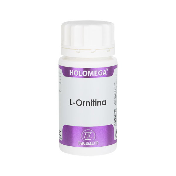 EQUISALUD HOLOMEGA L-ORNITINA 50 cápsulas de 690 mg EQUISALUD HOLOMEGA L-ORNITINA 50 cápsulas de 690 mg