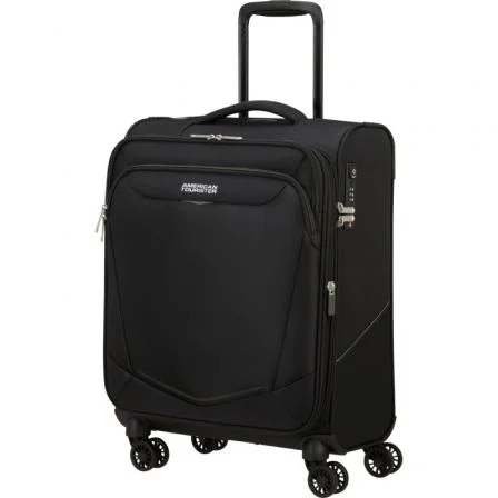 American Tourister Maleta de Cabina SummerRide Spinner 55cm/55x40x23cm/4 Ruedas/Negra 149498-1041 American Tourister Maleta de Cabina SummerRide Spinner 55cm/55x40x23cm/4 Ruedas/Negra 149498-1041