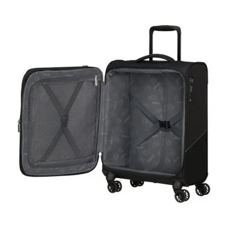 American Tourister Maleta de Cabina SummerRide Spinner 55cm/55x40x23cm/4 Ruedas/Negra 149498-1041 American Tourister Maleta de Cabina SummerRide Spinner 55cm/55x40x23cm/4 Ruedas/Negra 149498-1041