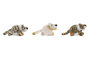 DKD Home Decor Peluche Beige Marron 15 x 23 x 15 cm
