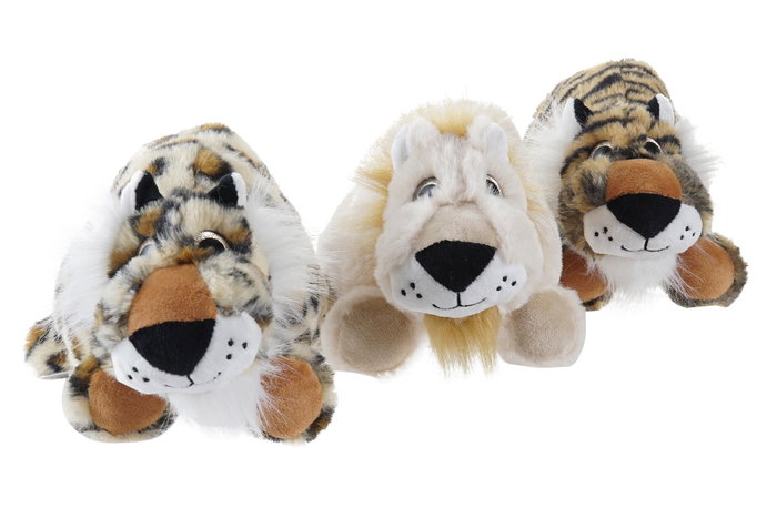 DKD Home Decor Peluche Beige Marron 15 x 23 x 15 cm DKD Home Decor Peluche Beige Marron 15 x 23 x 15 cm