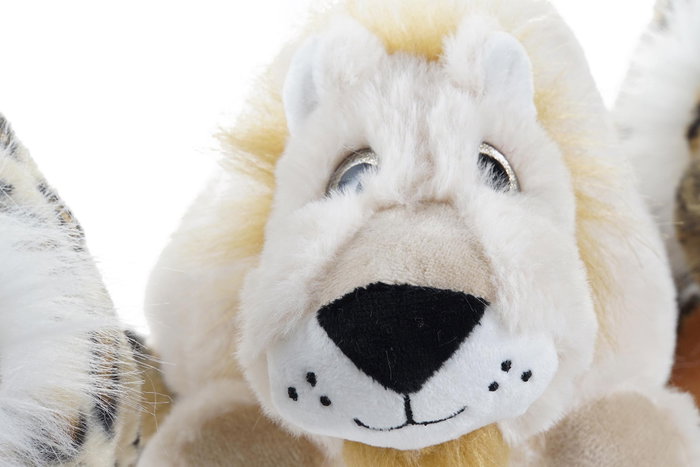 DKD Home Decor Peluche Beige Marron 15 x 23 x 15 cm DKD Home Decor Peluche Beige Marron 15 x 23 x 15 cm