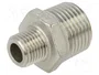 GEBO Niple de reducción macho-macho G 1/2 x G 1/4 serie G316