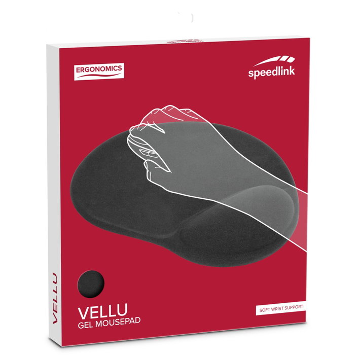 Speedlink VELLU Gel Mousepad negro