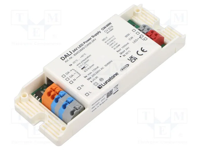 Lunatone Alimentador LED DALI y DALI 2 24VDC 1A Lunatone Alimentador LED DALI y DALI 2 24VDC 1A