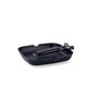 Quid Asador Cuadrado Aluminio Fundido Ebano 24 cm
