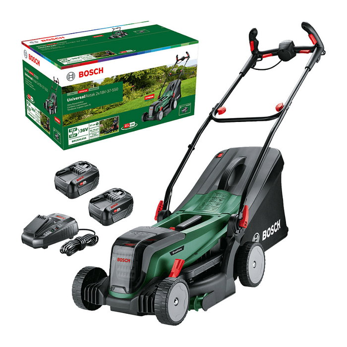 Cortadora de cÉsped inalÁmbrico bosch universalrotak 18v-37-550