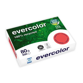 Clairefontaine EverColor Papel Rojo A4 80 g 500 Hojas