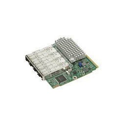 Supermicro AOC-MTG-i4S Tarjeta de Red Quad Port SFP+ SIOM 10 Gigabit Fibra