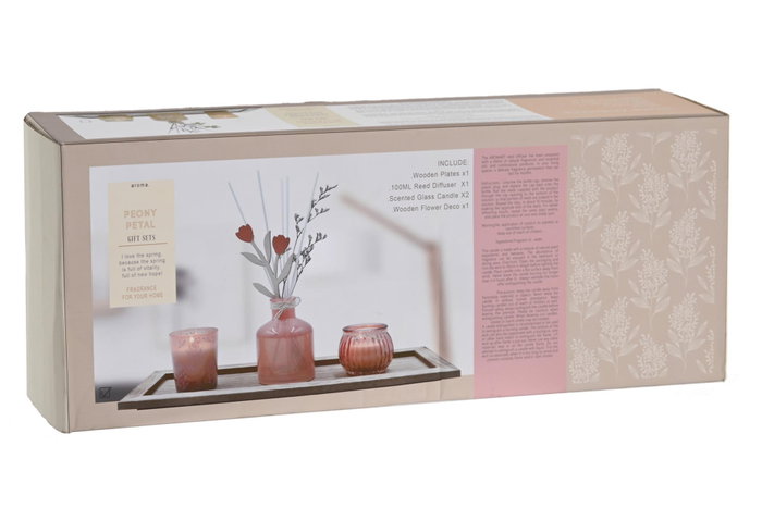 DKD Home Decor Ambientador Mikado Set de 3 Cristal 100 ml DKD Home Decor Ambientador Mikado Set de 3 Cristal 100 ml