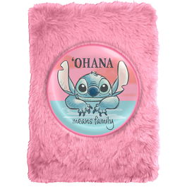 Disney Cuaderno Peluche Stitch 15x21x2,5cm