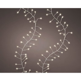 Lumineo Guirnalda microled Compact, 960 leds, luz día, 17m