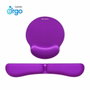Subblim Pack Ergo MemoryFlex Púrpura (Alfombrilla y Reposamuñecas)