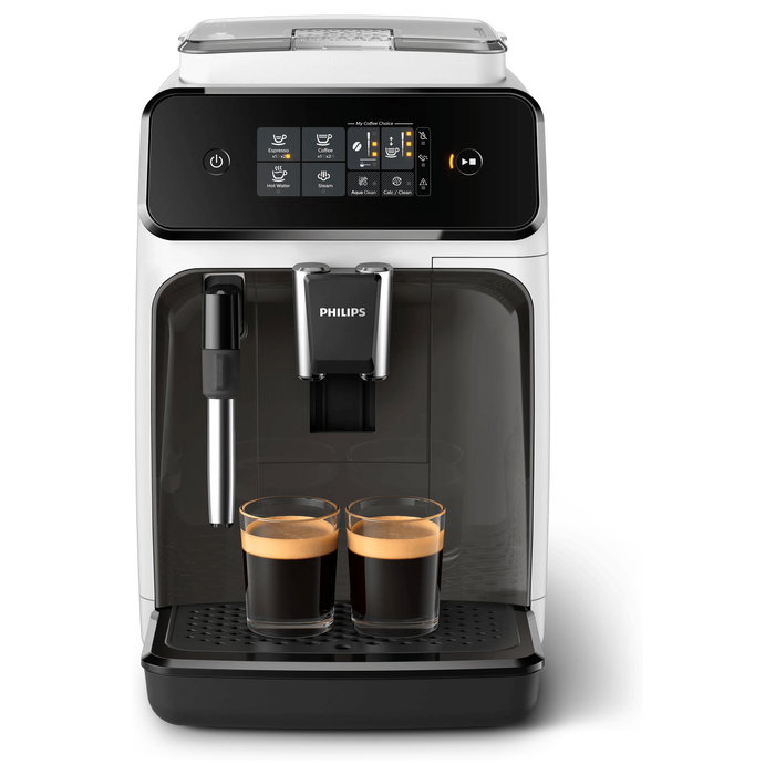 Philips Serie 1200 LatteGo EP1223/00 Blanco y Negro Philips Serie 1200 LatteGo EP1223/00 Blanco y Negro