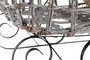 DKD Home Decor Trineo Navidad Blanco 46 x 62 x 90 cm