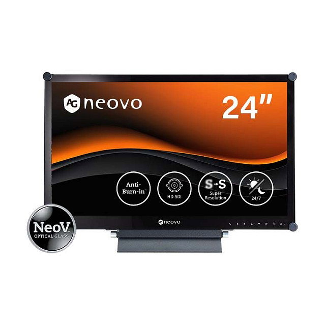 AG Neovo HX-2402 Monitor para CCTV 23.8 pulgadas Full HD Negro