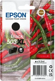 Epson 503XL Cartucho de Tinta Original Alto Rendimiento (XL) Negro - 1 Pieza