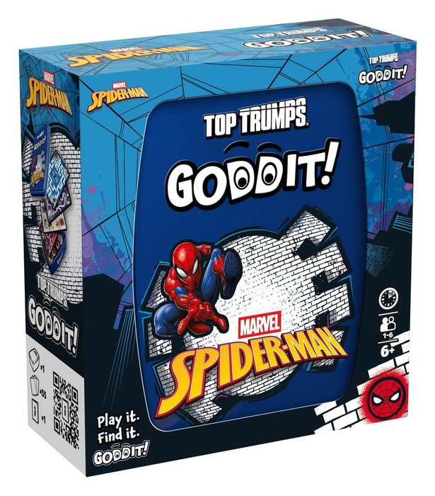 Winning Moves Marvel Juego de Cartas Goddit! Spider-Man Winning Moves Marvel Juego de Cartas Goddit! Spider-Man