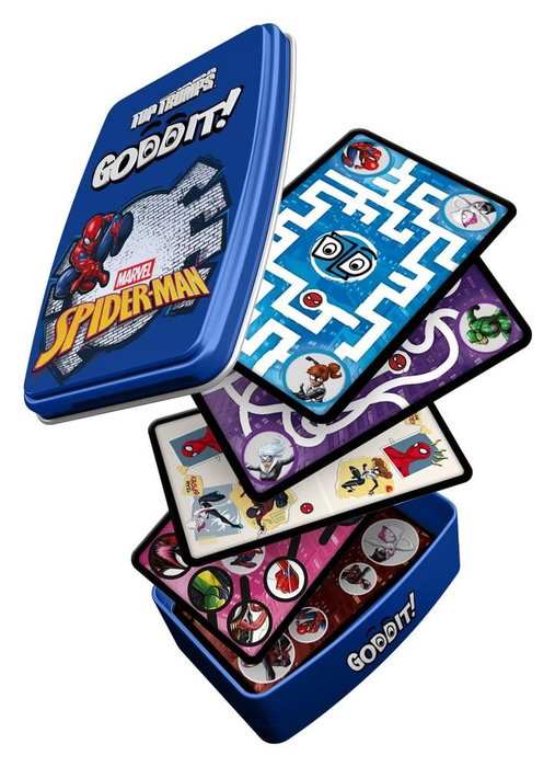 Winning Moves Marvel Juego de Cartas Goddit! Spider-Man Winning Moves Marvel Juego de Cartas Goddit! Spider-Man