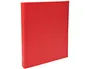 Exacompta Carpeta de 2 anillas 30mm DIN A4 en cartón forrado rojo