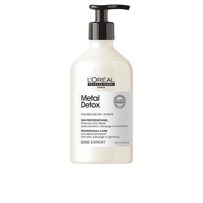 L'Oréal Professionnel Paris Metal Detox Acondicionador 500 ml (Reacondicionado) L'Oréal Professionnel Paris Metal Detox Acondicionador 500 ml (Reacondicionado)
