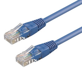 WP WPC-PAT-6U020B Cable de red Azul 2 m Cat6 U/UTP