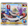 Spin Master Paw Patrol True Metal Total City Rescue Set de Pistas - Vehículo Exclusivo Marshall Escala 1:55 - Juguete para Niños +3 Años