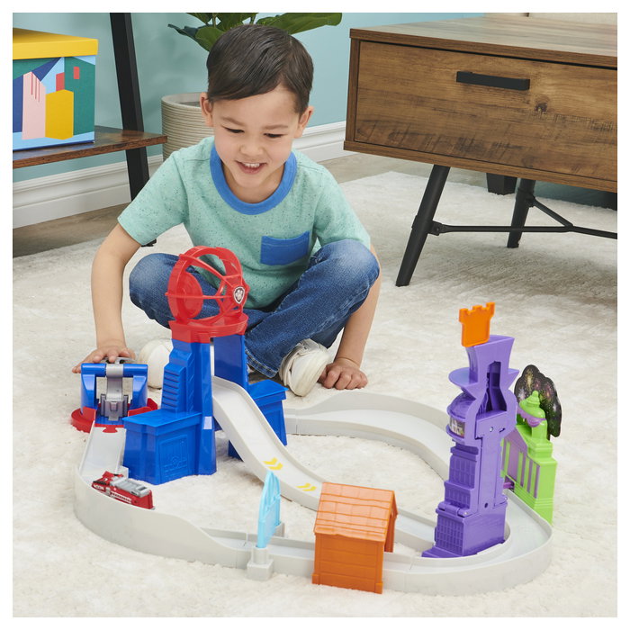 Spin Master Paw Patrol True Metal Total City Rescue Set de Pistas - Vehículo Exclusivo Marshall Escala 1:55 - Juguete para Niños +3 Años Spin Master Paw Patrol True Metal Total City Rescue Set de Pistas - Vehículo Exclusivo Marshall Escala 1:55 - Juguete para Niños +3 Años