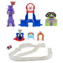 Spin Master Paw Patrol True Metal Total City Rescue Set de Pistas - Vehículo Exclusivo Marshall Escala 1:55 - Juguete para Niños +3 Años