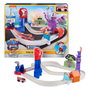 Spin Master Paw Patrol True Metal Total City Rescue Set de Pistas - Vehículo Exclusivo Marshall Escala 1:55 - Juguete para Niños +3 Años