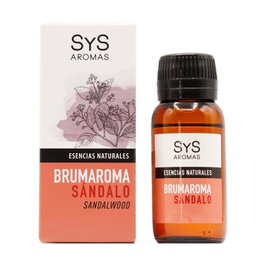 Laboratorio SYS Esencia Brumaroma Sándalo 50ml - Aceite Esencial Natural Notas Especiadas y Madera